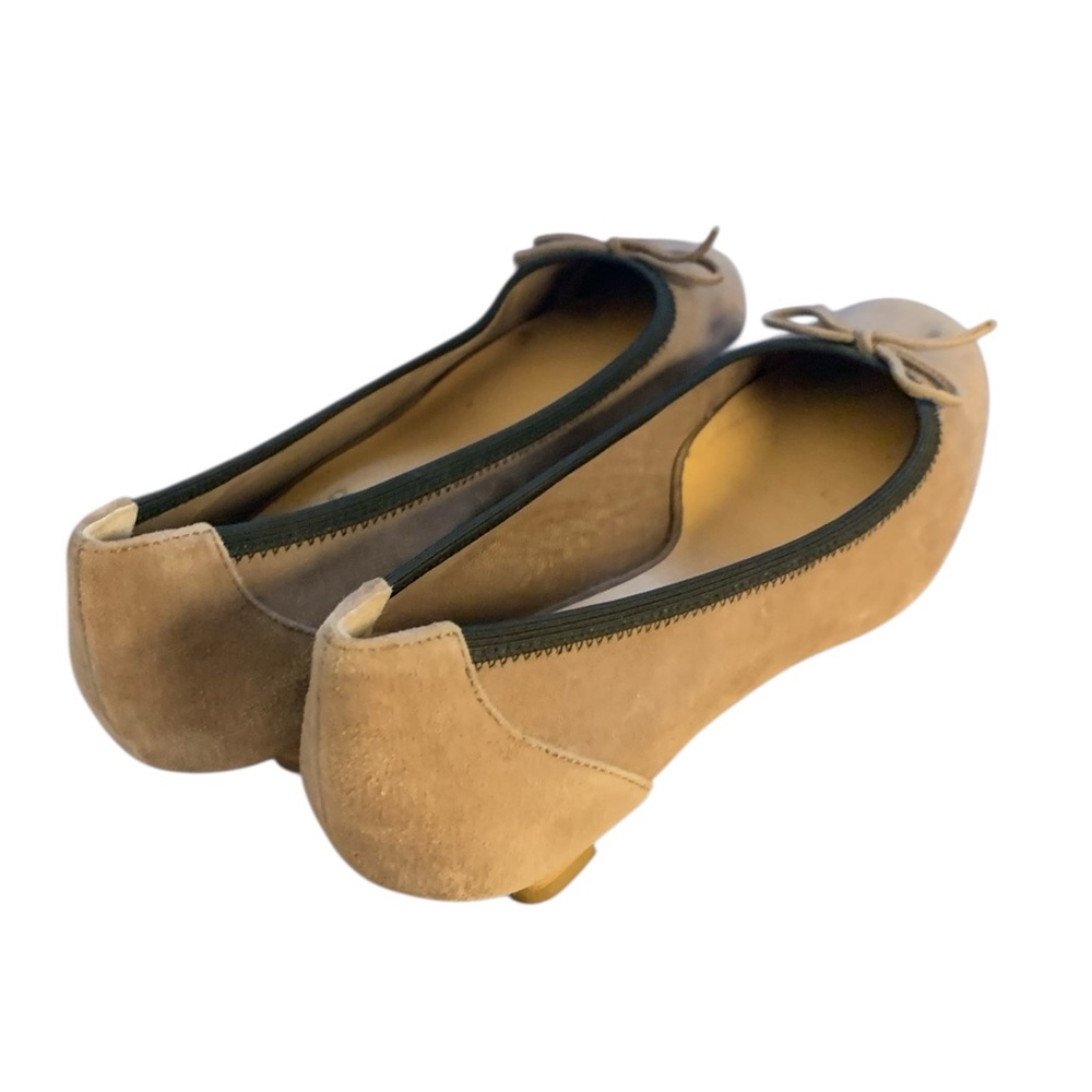 PARLANTI Tan Suede Kitten Heels - Picture 3 of 6